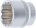 Pistikupesa, 12-punktiline | 12,5 mm (1/2 ") ajam | 36 mm BGS Technic-10649
