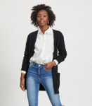 Vila naiste kardigan 14044041*01, must/must