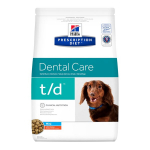 Hill's Prescription Diet t/d Canine Mini toit koertele kanaga, 3 kg