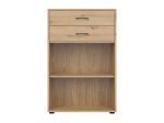 Riiul BRW Space Office REG2S/120, pruun