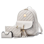 Naiste kottide komplekt - seljakott, sularaha rahakott, kaartide rahakott