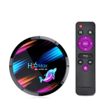 Media Player Smart TV Box 4GB +64GB Riff H96 32GB 4K, Android 9.0 Wi-Fi / BT Amlogic S905 Black