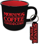 Stranger Things Coffee and Contemplation reisikruus, v&otilde;tmehoidja kinkekomplekt