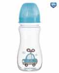 Laia kaelaga antikoolne pudel Canpol Babies EasyStart 35/221, 240 ml, sinine