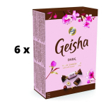 Tumeda &scaron;okolaadi kommid Geisha, 150 g x 6 tk
