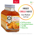 Tai magus t&scaron;illikaste, Sweet Chilli Sauce, Thai Dancer, 5x175ml