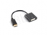 DisplayPorti ja DVI-adapter Lanberg AD-0007-BK Must 10 cm