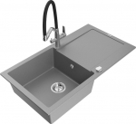 Graniidist k&ouml;&ouml;givalamu Mexen Leo koos segisti ja sifooniga, Hall+Must/Kroom