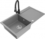 Graniidist k&ouml;&ouml;givalamu Mexen Leo koos segisti ja sifooniga, Grey+Black