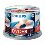 Philips DVD+R 4.7GB CAKE BOX 50