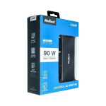 S&uuml;learvuti laadija Laadija, universaalne REBEL for Notebook/Laptop 90W/18-20V, must