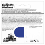 Gillette - GILLETTE PLATINUM 5 uds