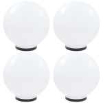 vidaXL LED-lambid, 4 tk, kera, 40 cm, PMMA