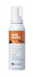 Milkshake COLOUR WHIPPED CREAM Juustesse j&auml;etav kaitsev hooldusvaht k&otilde;ikidele juukset&uuml;&uuml;pidele 100 ml, Copper