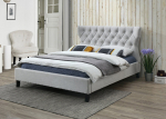 Voodi Kelmis 160 x 200 cm, helehall