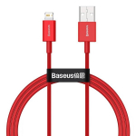 Baseus kaabel Superior USB - Lightning 1,0 m 2,4A punane