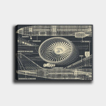 Reproduktsioon l&otilde;uendil Lennukite joonised