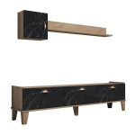 Sektsioon Kalune Design Sumer E4030, pruun/must