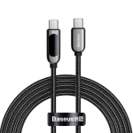 USB-C kaabel USB-C Baseus Cafule'i, 100 W, 1 m (must)