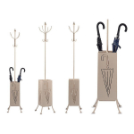 Riidepuu vihmavarju jaoks - Kreem - Metall - 34 x 188 x 34 cm - Elegantne - Sisehoidmine