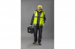 Fliisist kampsun Pasader Hoegert, HT5K382, tumehall