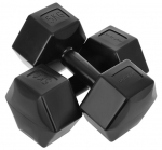 Hantlite komplekt Eb Fit, 2 x 5 kg, must