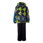 Huppa Poiste kevad-s&uuml;gis komplekt YOKO, petrol pattern/ navy