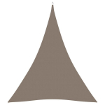 P&auml;ikesepuri vidaXL, oxford-kangast, kolmnurkne, 3 x 4 x 4 m, pruunikashall