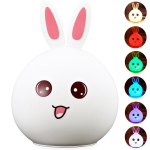 LED laste &ouml;&ouml;valgusti Rabbit RGB (touch)