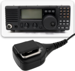 Create idea 1 x 2 kontaktiga raadiosaatja k&auml;eshoitav k&otilde;larimikrofon, &uuml;hildub Bftech raadio Mc301-ga, millel on 3,5 mm k&otilde;rvaklappide pesa, k&auml;si-transiiveri k&otilde;larimikrofon