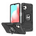 Wozinsky Ring Armor Tough Hybrid Case Cover + Magnetic Mount for Samsung Galaxy A13 5G black (Black)