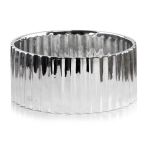 Keraamiline lillepott Moon, 26 x 13(H) cm, &uuml;mmargune, h&otilde;bedane