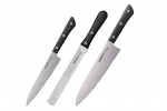 Nugade komplekt Samura Harakiri Black Handle, 3- osaline