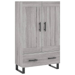vidaXL k&otilde;rge kapp, hall Sonoma tamm, 69,5 x 31 x 115 cm, tehispuit