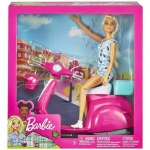 Barbie nukk ja t&otilde;ukeratas, GBK85