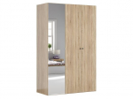 Riidekapp BRW Flex, pruun