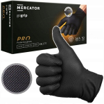 Nitriilkindad Mercator&reg; gogrip black Nitrila Gloves L 50 pc.