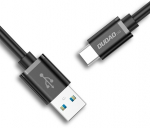 USB kaabel - USB Type C Super Fast Charge 1 m musta v&auml;rvi (L5G-Black)