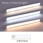 Laetav LED-lamp koos liikumisanduriga, 10 cm