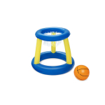 Floating basketball hoop, ball, 3 rings, diameter 61 cm