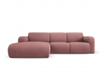 Vasakpoolse nurgaga nurgadiivan Windsor & Co Lola, 250x170x72 cm, roosa