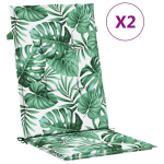 2-osaline toolipatjade komplekt vidaXL