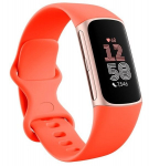 Nutiv&otilde;ru Fitbit Charge 6 Coral/Champagne Gold