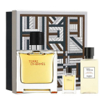 Komplekt meestele Terre D' Hermes: parf&uuml;&uuml;mvesi, 75 ml + du&scaron;igeel, 40 ml + parf&uuml;&uuml;mvesi, 5 ml