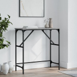 vidaXL konsoollaud, hall Sonoma tamm, 75x32x75 cm, tehispuit