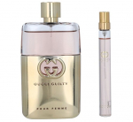 Komplekt Gucci Guilty naistele: parf&uuml;&uuml;mvesi EDP, 90 ml + reisisprei, 10 ml
