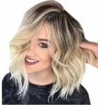 Parukas, l&uuml;hikesed blondid juuksed, W36