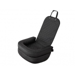 Transpordikott Doggy Transporter front Skaj, 55x42 cm, must