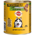 Pedigree Protein+ Adult t&auml;iskasvanud koertele koos pardi ja veiselihaga, 12x800 g