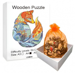 A5 istumisrebase disainiga puidust pusle, 121 tk, LIVMAN H-55